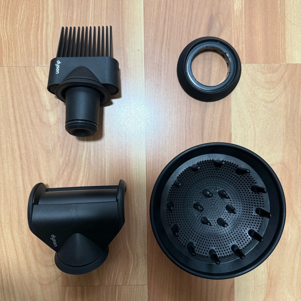 Four Dyson Hair Styling Attachments